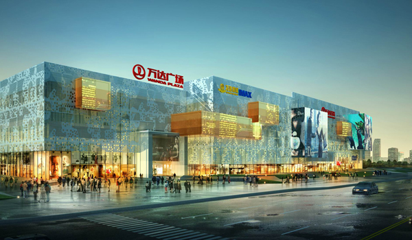 東莞萬(wàn)達(dá)廣場(chǎng)不銹鋼煙囪安裝